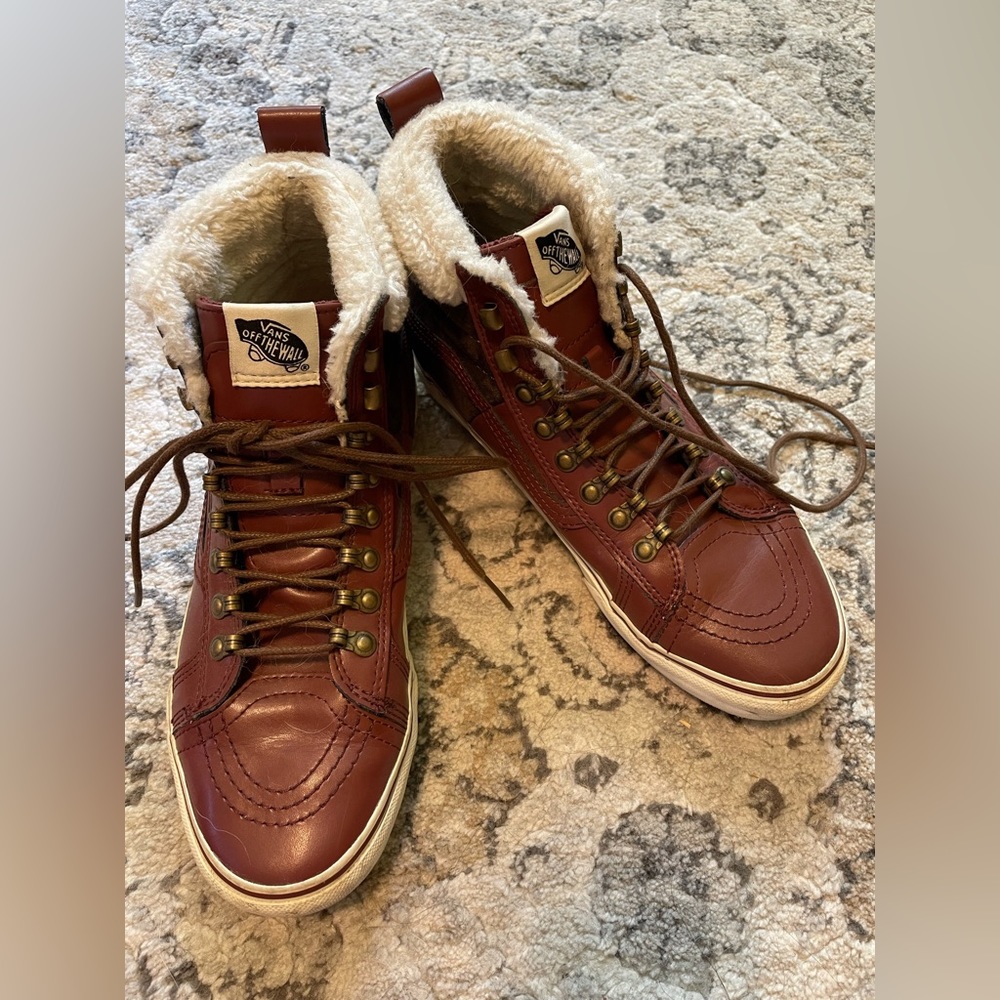 Red Lined Vans